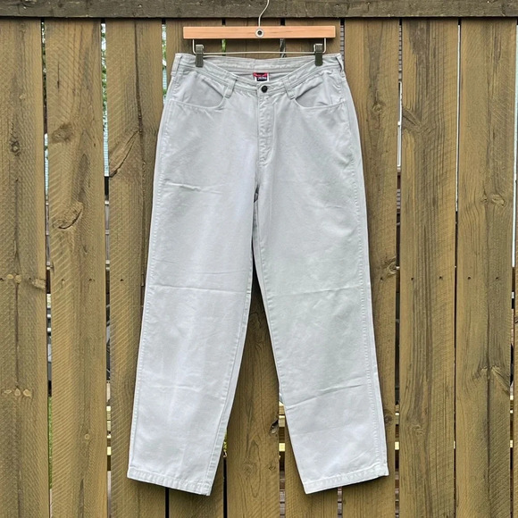 North Face Quality Cotton Outdoor Beige Trousers Women’s 10 - Picture 1 of 4